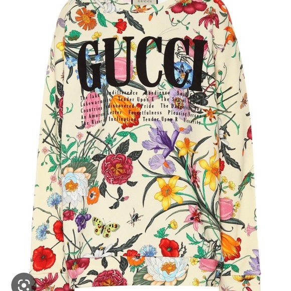 Gucci | Sweaters | Gucci Floral Sweater | Poshmark